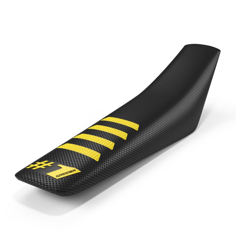 Onegripper-seat-cover-ribbed-black-yellow