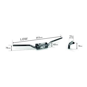 S3 Enduro Handlebar + Protector (LOW)