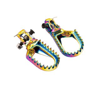 (TAN-2424) TITANIUM S3 FOOTPEGS RAINBOW KTM24RR