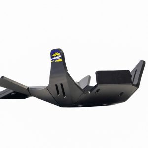 Skid plate Sherco SE250 / SE300 FACTORY 2-stroke with linkage guard ( 2025 - 2026 ) - Black