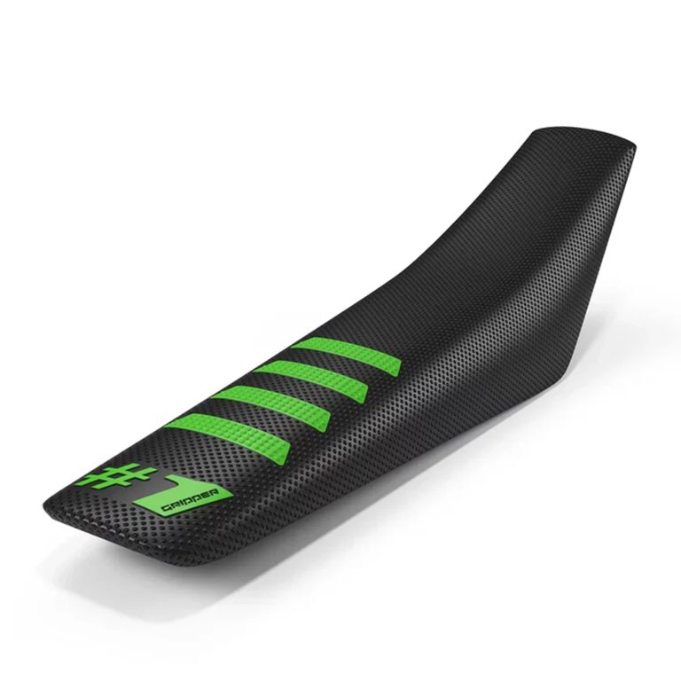 Onegripper-seat-cover-ribbed-black-green