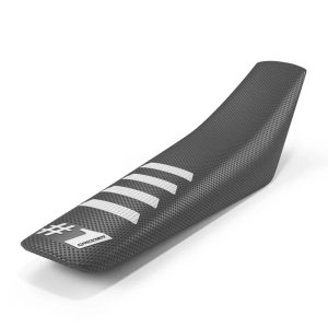 ONE GRIPPER – RIBBED – DARK GREY/WHITE